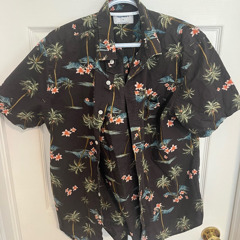 Tropical short sleeve shirt